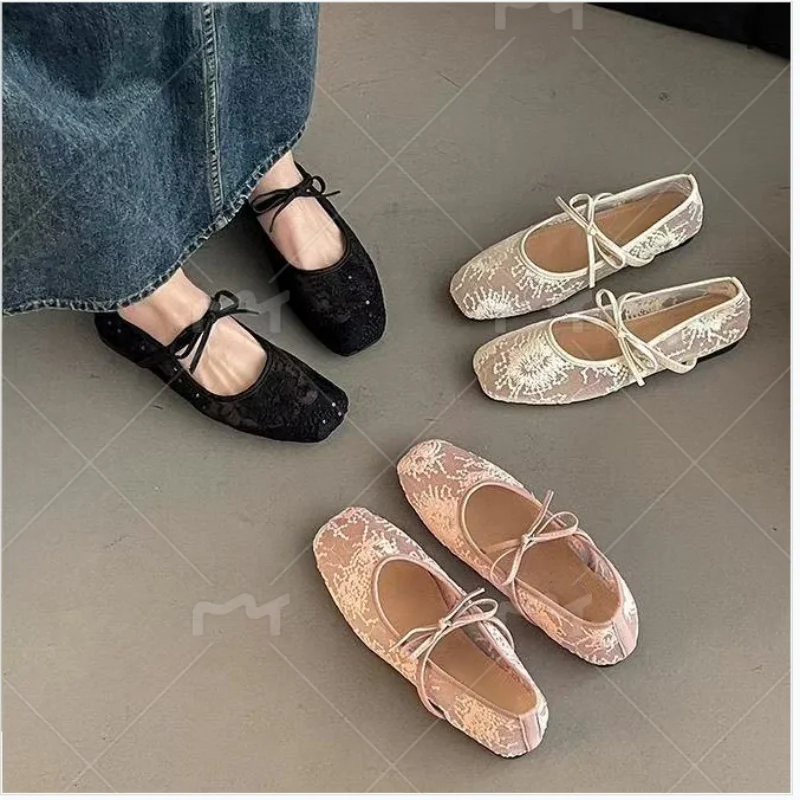 Spring/ Summer Elegant Square  - Women'S Fashion Shoes 评论和价格