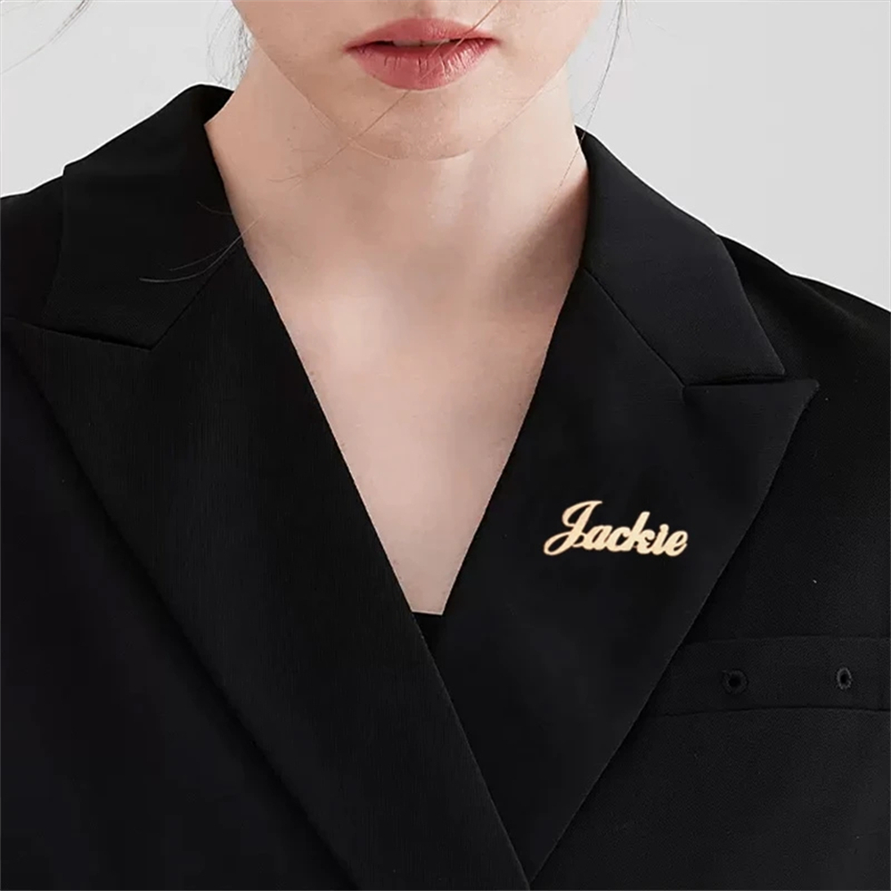 Custom Name Brooch Personalize - Women Fashion Dress Names 评论和价格
