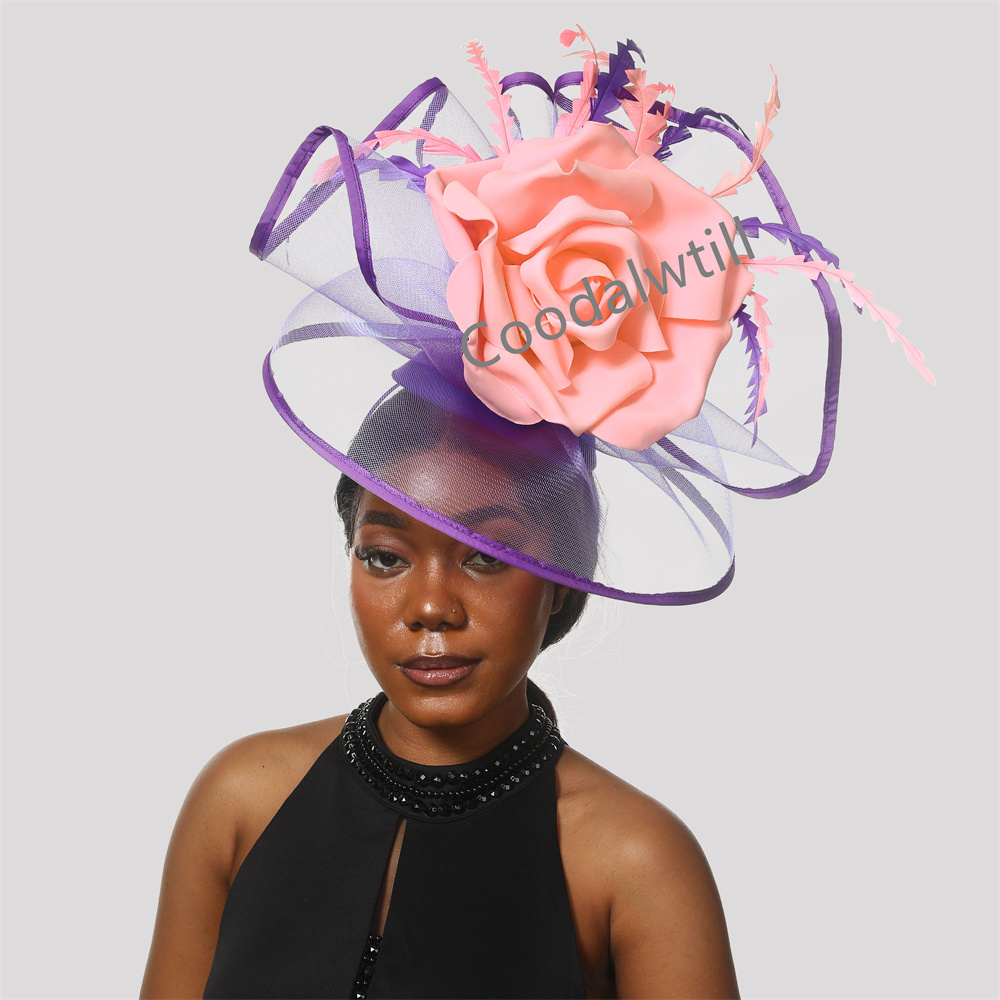 Big Derby Fascinator Hat Women - Women'S Fashion Kentucky Derby 评论和价格