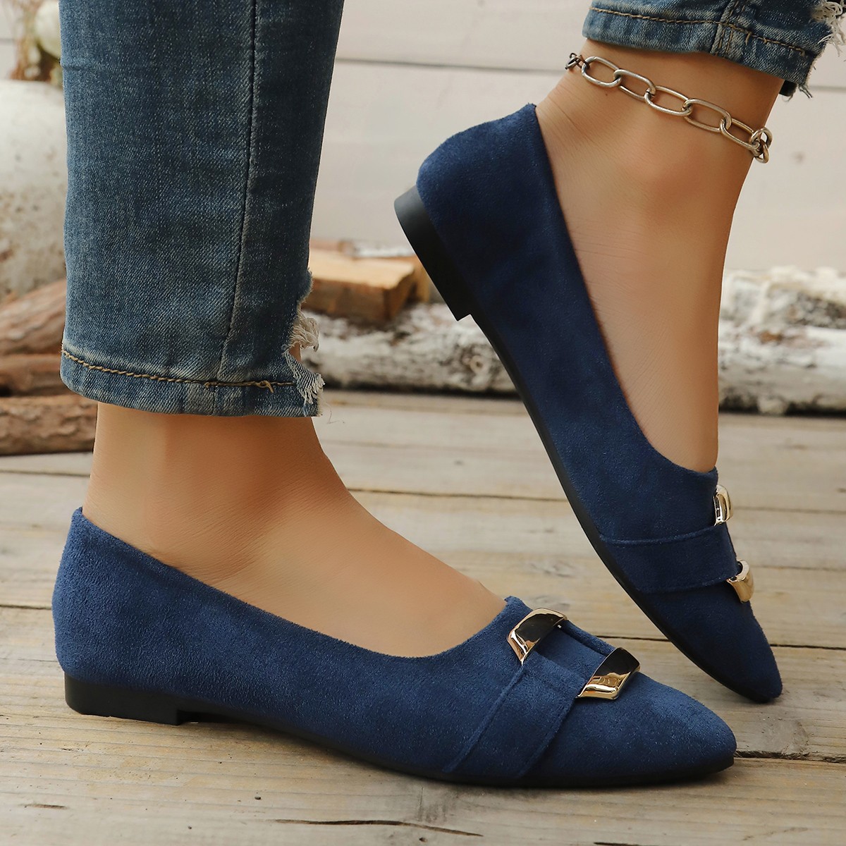 Spring and Autumn Elegant Poin - Women'S Fashion Shoes 评论和价格