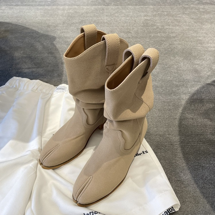 Fashion Vintage Boots Split To - Women'S Fashion Korea 评论和价格