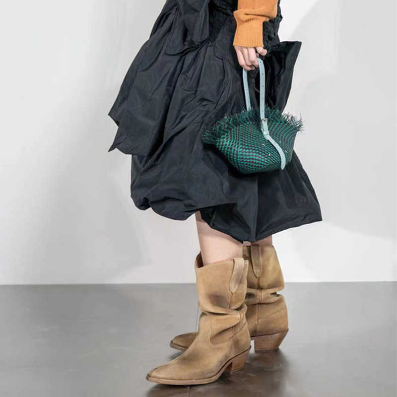 Fashion Vintage Boots Split To - Women'S Fashion Korea 评论和价格