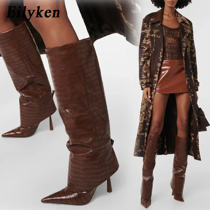 Eilyken 2027 Autumn Winter Des - Women'S Fashion Knee High Boots 评论和价格