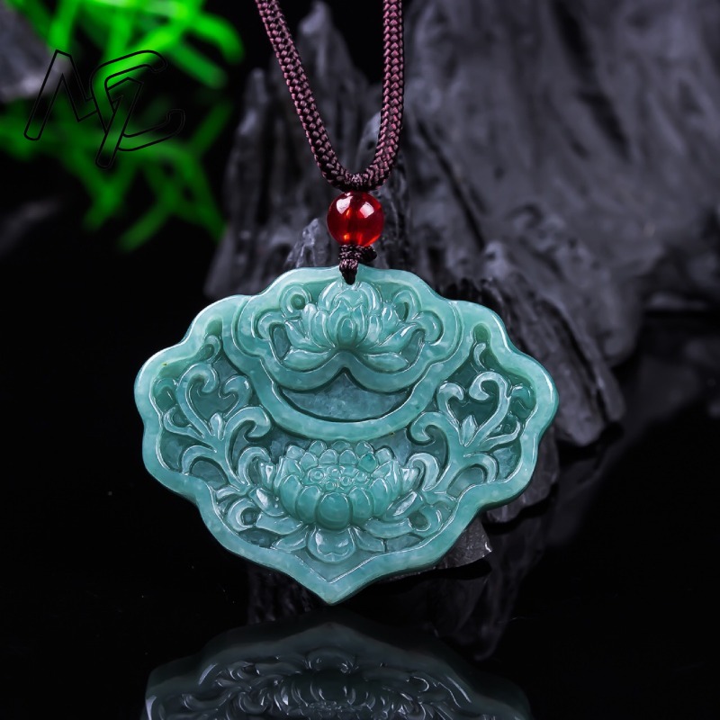 Real Burmese A Emerald Jade Bl - Women'S Fashion Jewellery 评论和价格