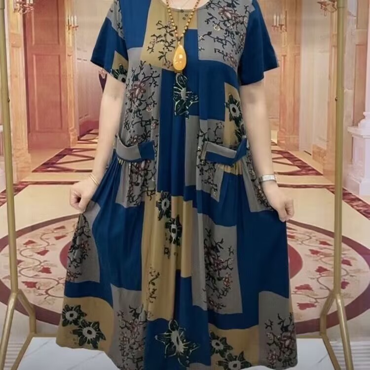 Summer Large Size Cotton Linen - Women Fashion Over The Years 评论和价格