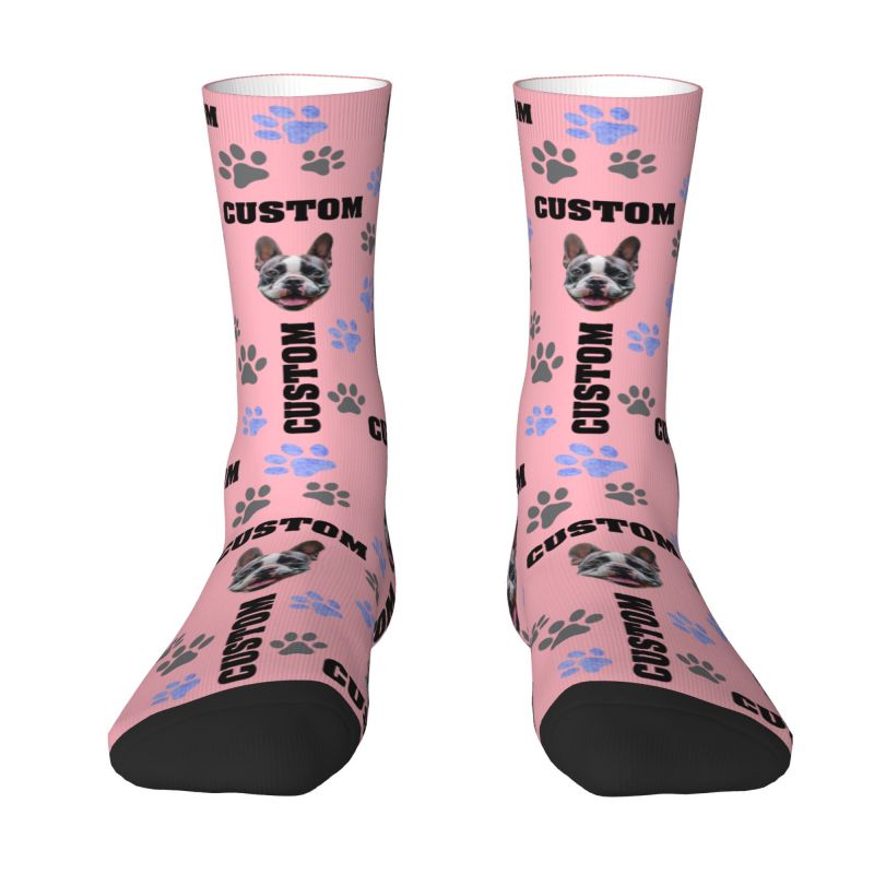 Pet Photo Custom Dress Socks M - Women Fashion Dress Names 评论和价格
