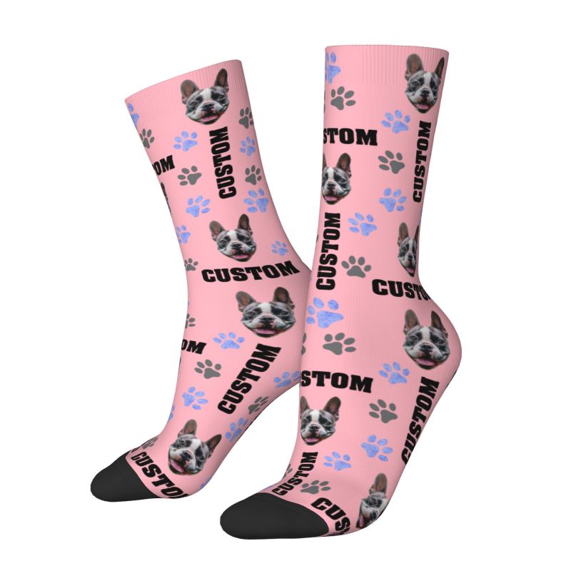 Pet Photo Custom Dress Socks M - Women Fashion Dress Names 评论和价格