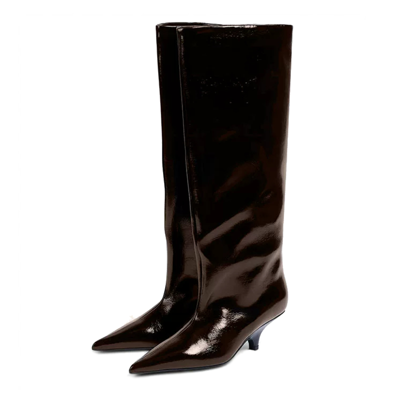 Steet Style New Winter Fashion - Women'S Fashion Knee High Boots 评论和价格