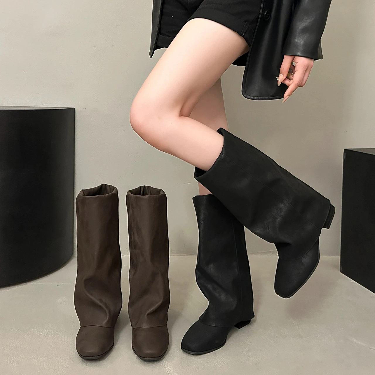 2026 Fashion Autumn Winter Kne - Women'S Fashion Knee High Boots 评论和价格