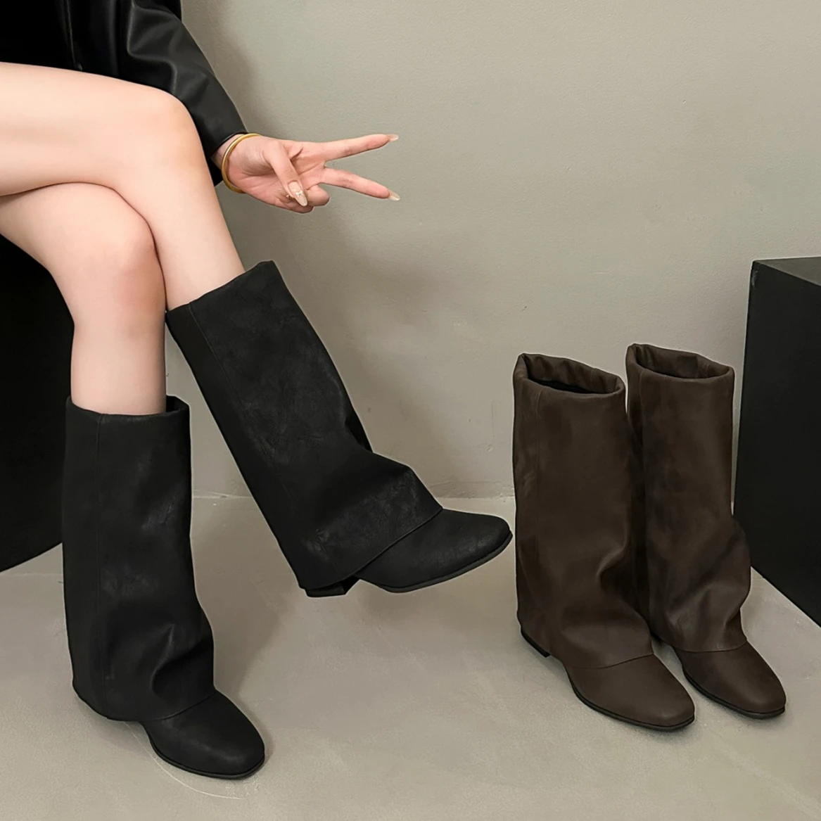 2026 Fashion Autumn Winter Kne - Women'S Fashion Knee High Boots 评论和价格