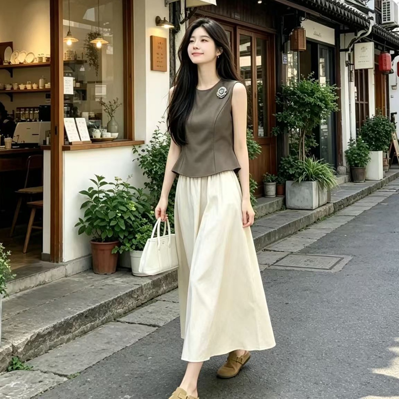 2026 Summer Gentle Flower Wais - Women'S Fashion Vest Tops 评论和价格