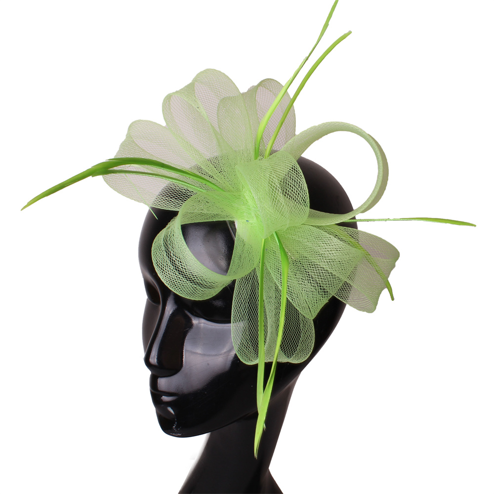 Feathers Ribbon Fascinator Hat - Women'S Fashion Kentucky Derby 评论和价格