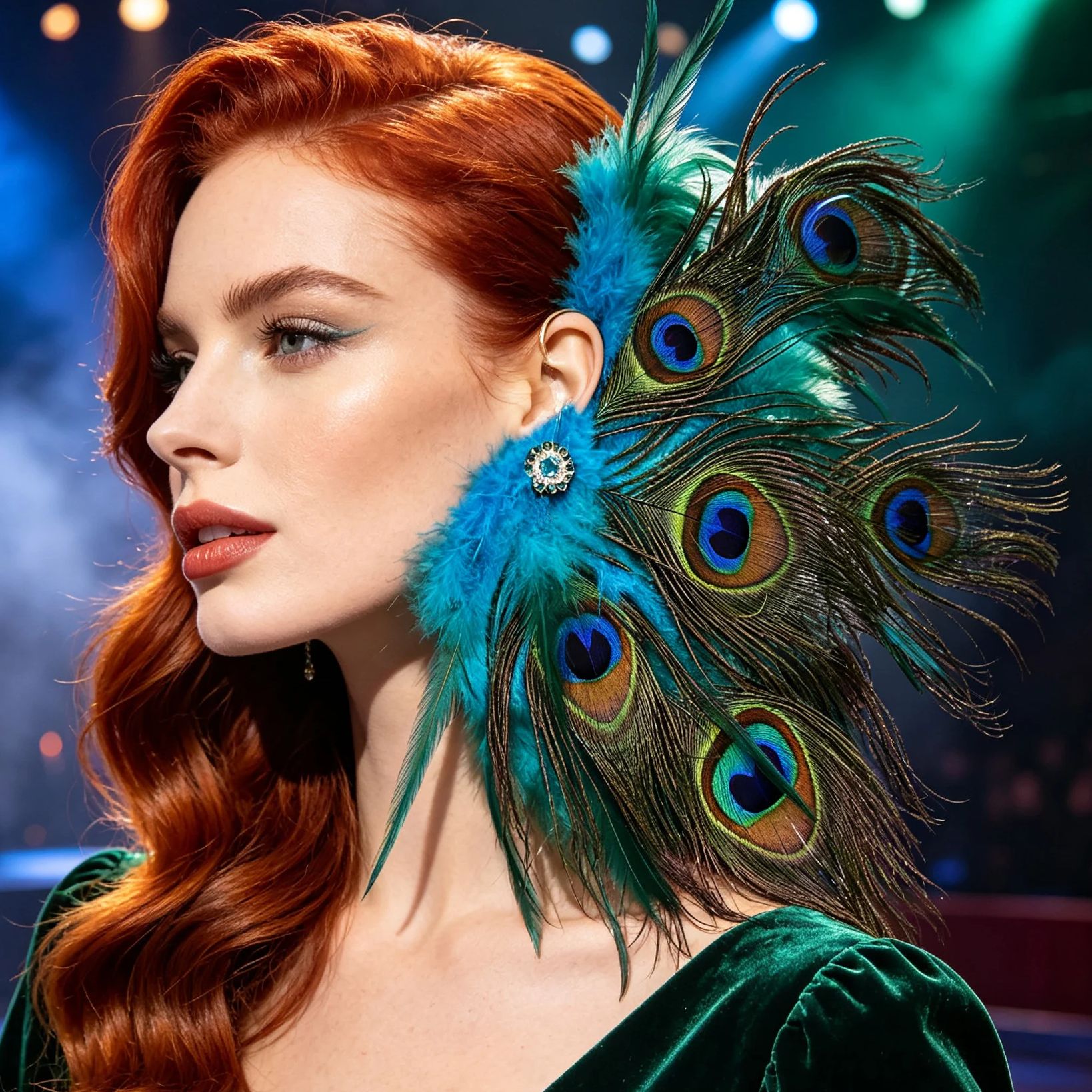 Boho Feather Ear Cuff Non‑Pier - Women Fashion Photoshoot 评论和价格
