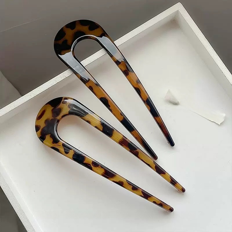 U-Shape Hair Forks Korean Styl - Women'S Fashion Korea 评论和价格