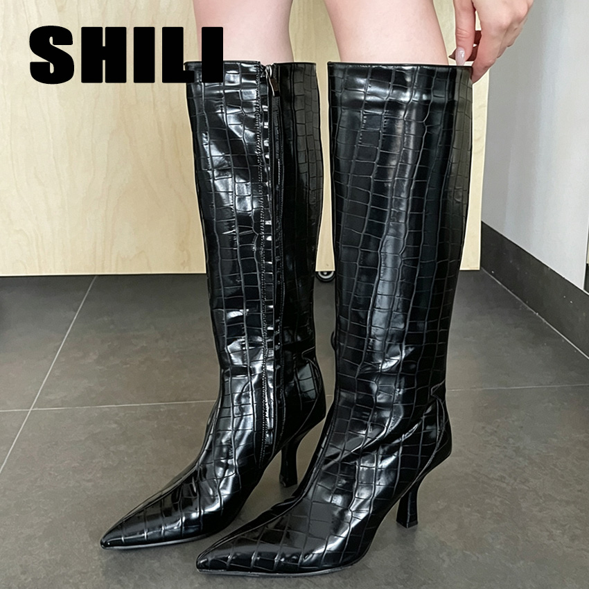 Sexy Lady Black Knee High Boot - Women'S Fashion Knee High Boots 评论和价格
