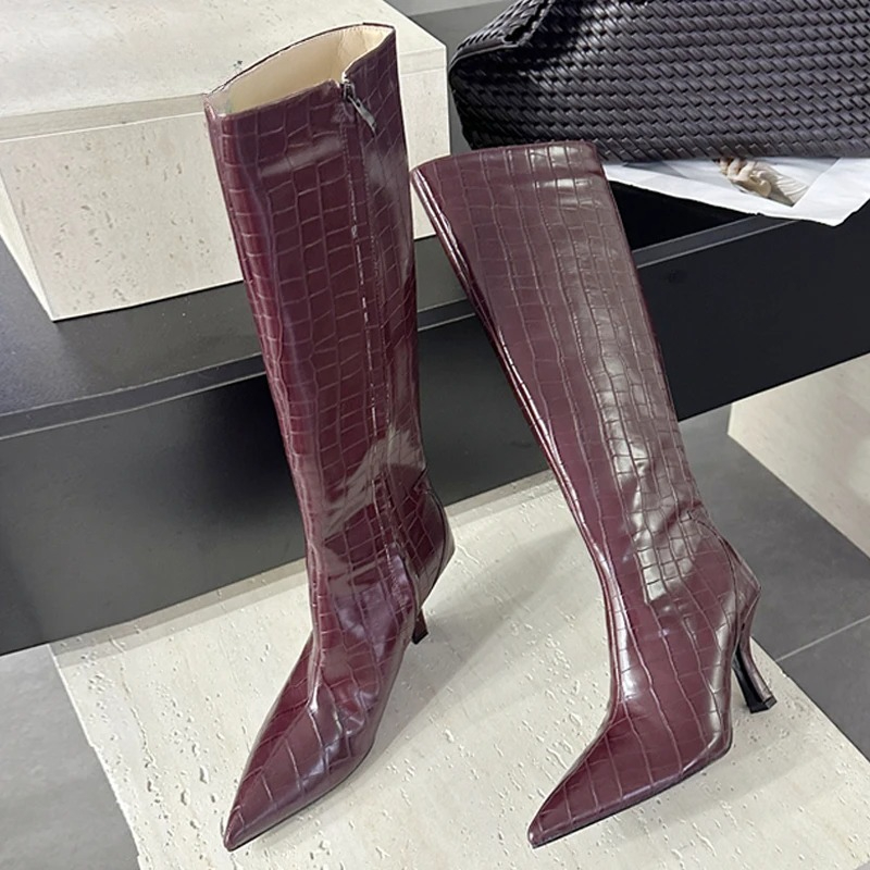 Sexy Lady Black Knee High Boot - Women'S Fashion Knee High Boots 评论和价格