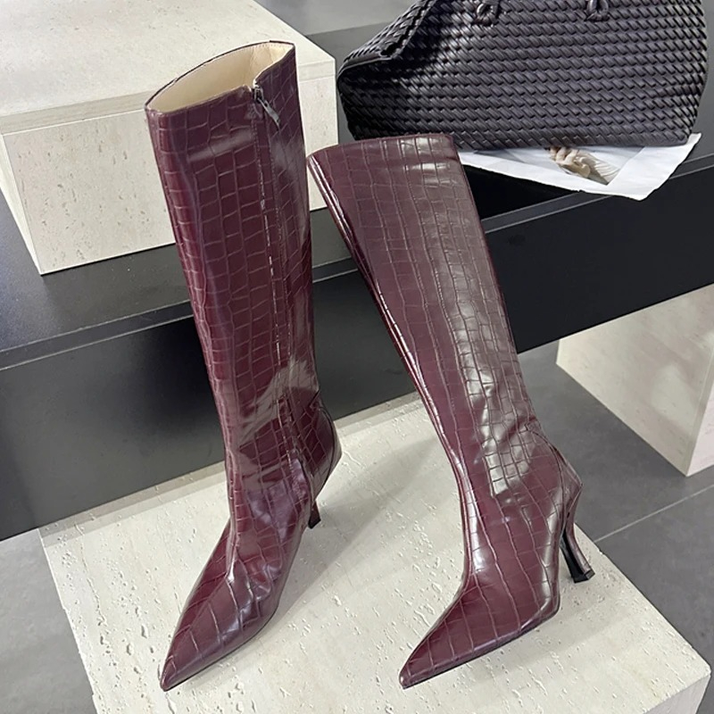 Sexy Lady Black Knee High Boot - Women'S Fashion Knee High Boots 评论和价格