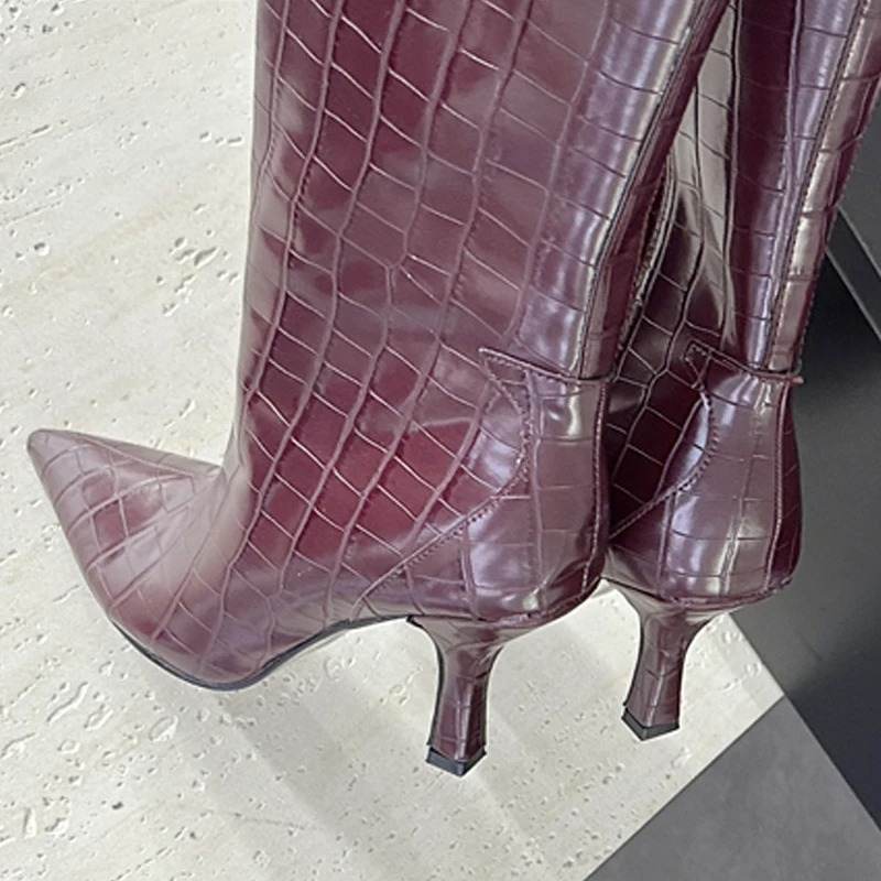 Sexy Lady Black Knee High Boot - Women'S Fashion Knee High Boots 评论和价格
