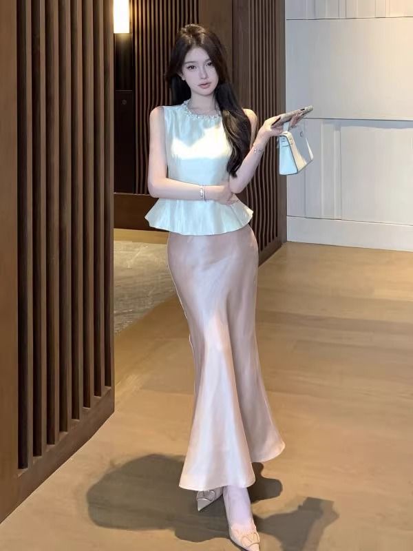New High End Summer Elegant Wo - Women'S Fashion Vest Tops 评论和价格