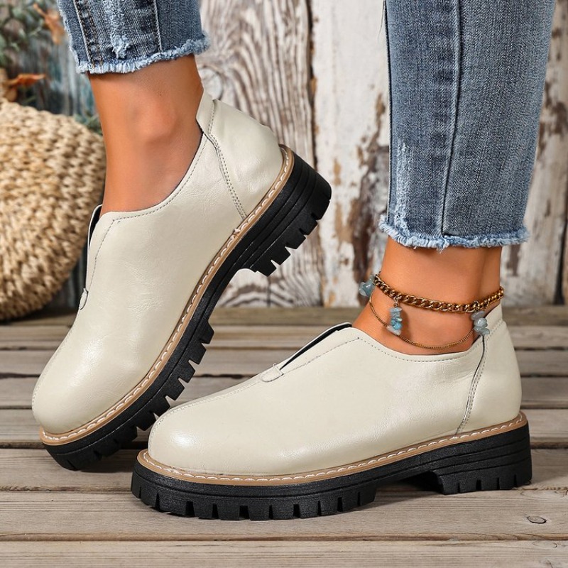 Retro British Style Women's Sh - Women'S Fashion Shoes 评论和价格