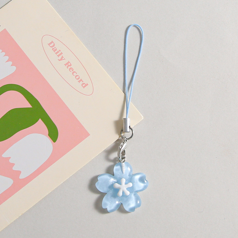 Colorful Resin Flower Phone Ch - Women'S Fashion Korea 评论和价格