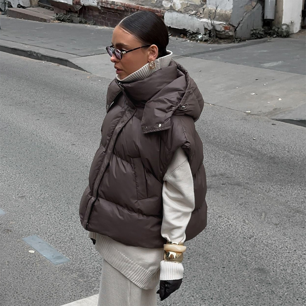Quilted Vest Women Fall Winter - Women'S Fashion Vest Tops 评论和价格