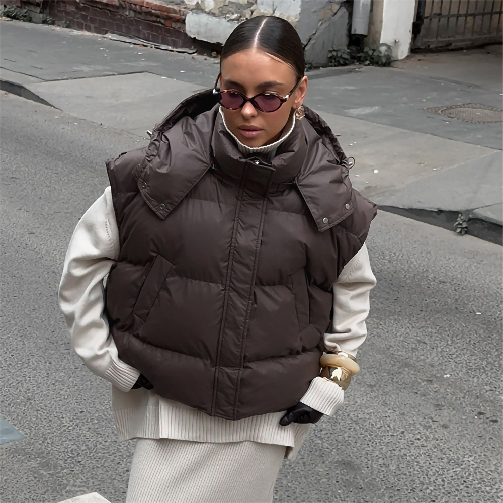Quilted Vest Women Fall Winter - Women'S Fashion Vest Tops 评论和价格