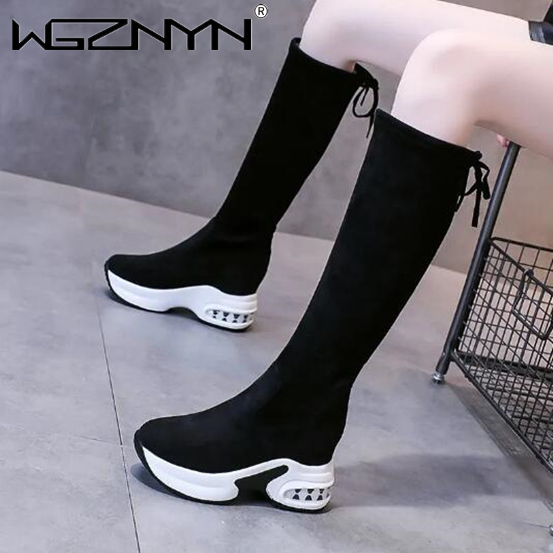 Winter Warm Chunky Platform Lo - Women'S Fashion Knee High Boots 评论和价格