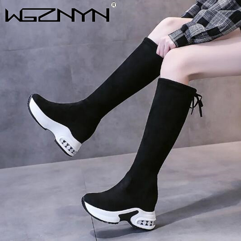 Winter Warm Chunky Platform Lo - Women'S Fashion Knee High Boots 评论和价格