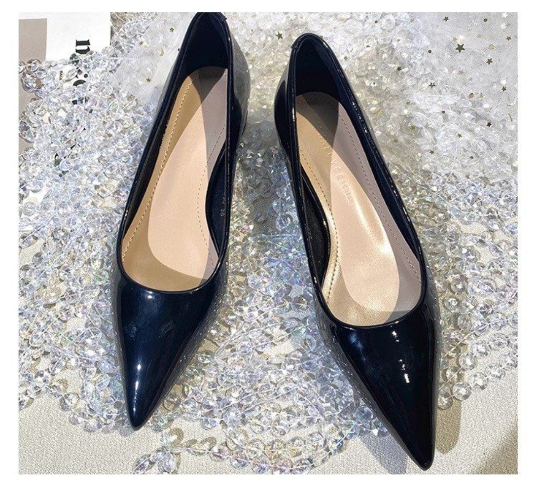 2026 French style patent leath - Women'S Fashion Shoes 评论和价格