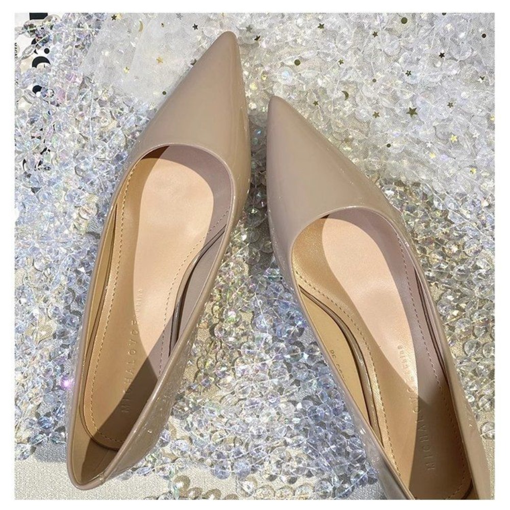 2026 French style patent leath - Women'S Fashion Shoes 评论和价格