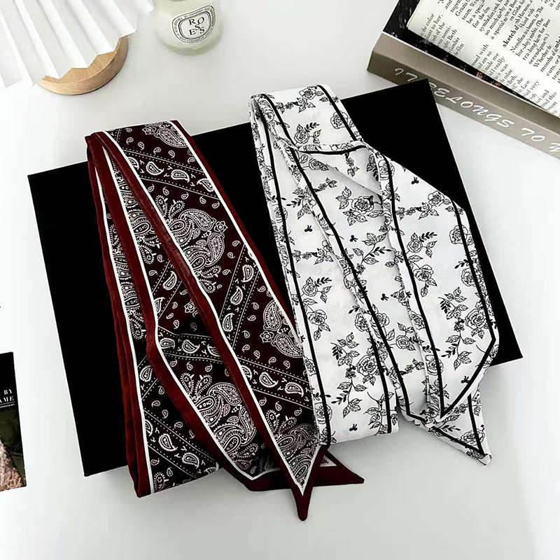 Luxury Fashion Woman Skinny Si - Women Fashion Necktie 评论和价格