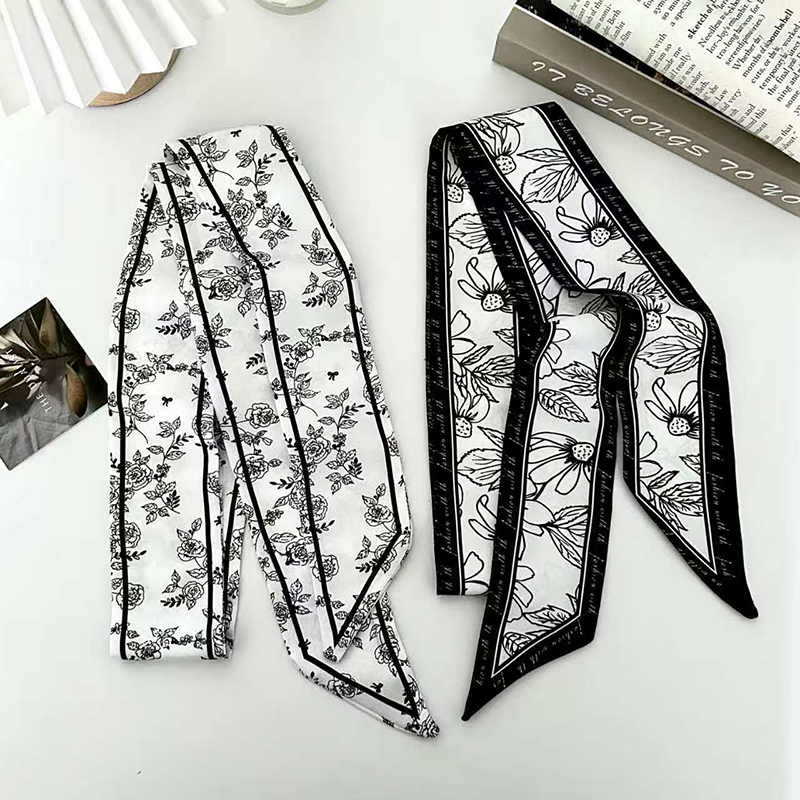 Luxury Fashion Woman Skinny Si - Women Fashion Necktie 评论和价格