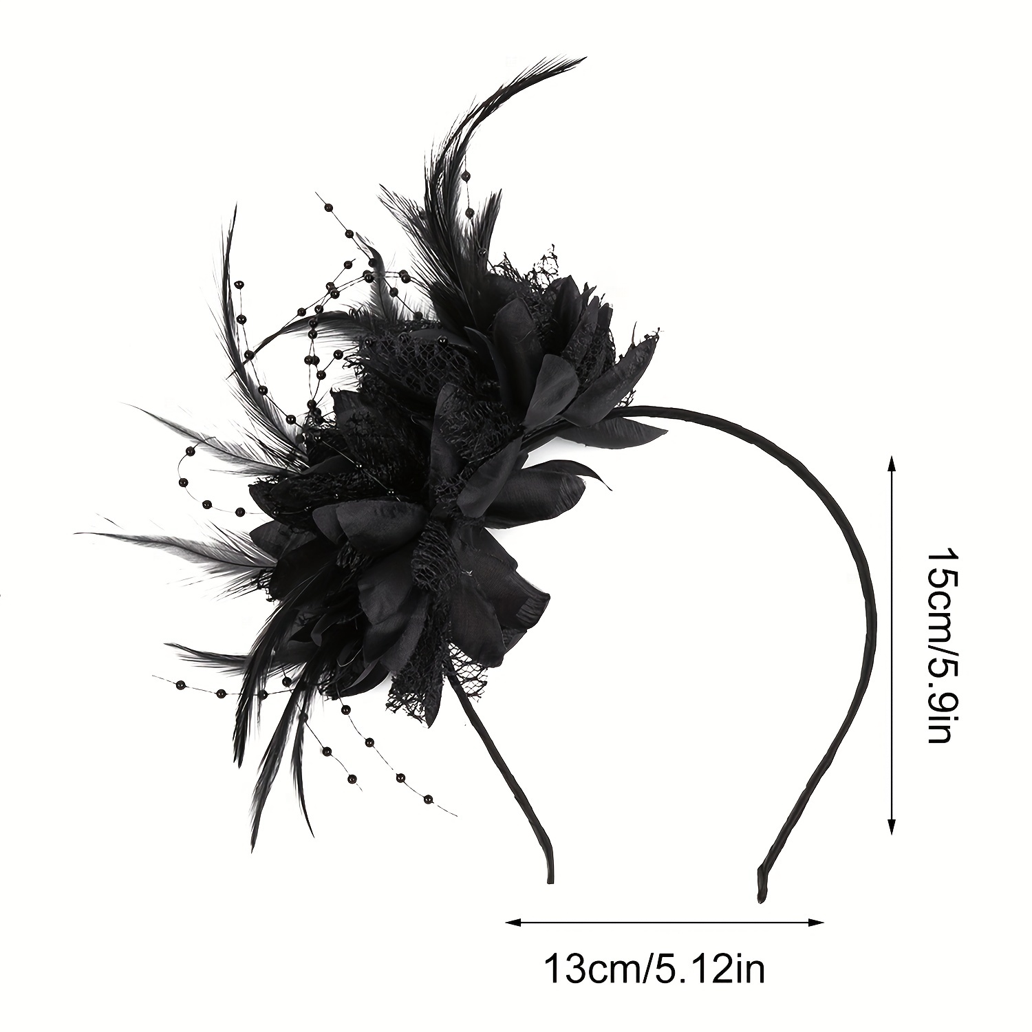 1pc Fascinator Hats For Women  - Women'S Fashion Kentucky Derby 评论和价格